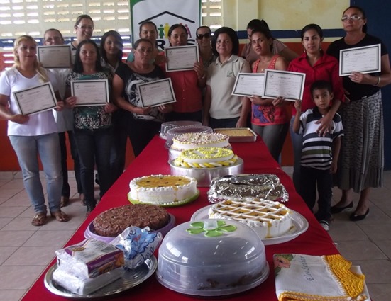 Certificado de bolos e tortas