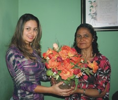Enfermeira Poliana e Socorro Vieira