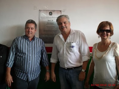 Ricardo e Secretário de Saúde